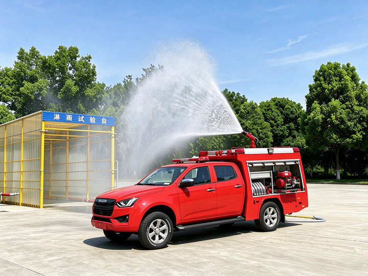 ISUZU AWD 4x4 Drive Emergency Fire Pickup (6) ISUZU AWD 4x4 Drive Emergency Fire Pickup (6)