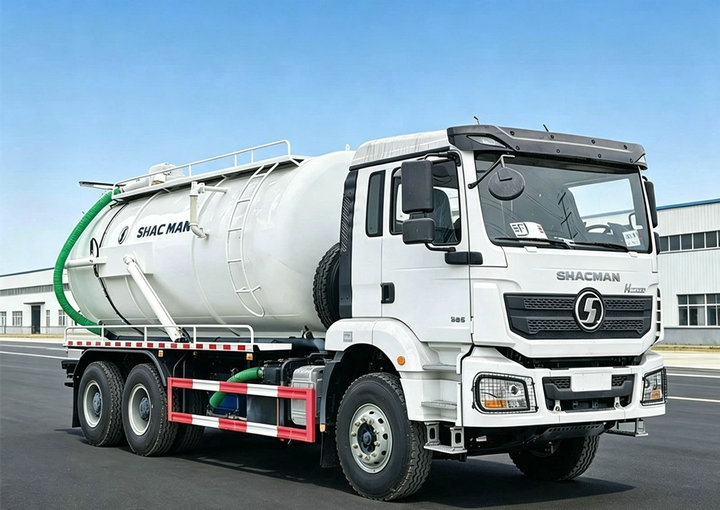 SHACMAN H3000 Truck Mounted 20 CBM Vacuum Tanker (10) SHACMAN H3000 Truck Mounted 20 CBM Vacuum Tanker (10)