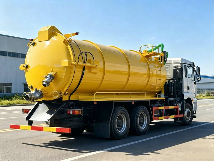 SHACMAN 20 CBM Gully Sucker Vacuum Tanker Truck (6) SHACMAN 20 CBM Gully Sucker Vacuum Tanker Truck (6)