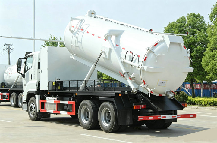 Isuzu GIGA 6x4 20000L Vacuum Suction Septic Truck (17) Isuzu GIGA 6x4 20000L Vacuum Suction Septic Truck (17)