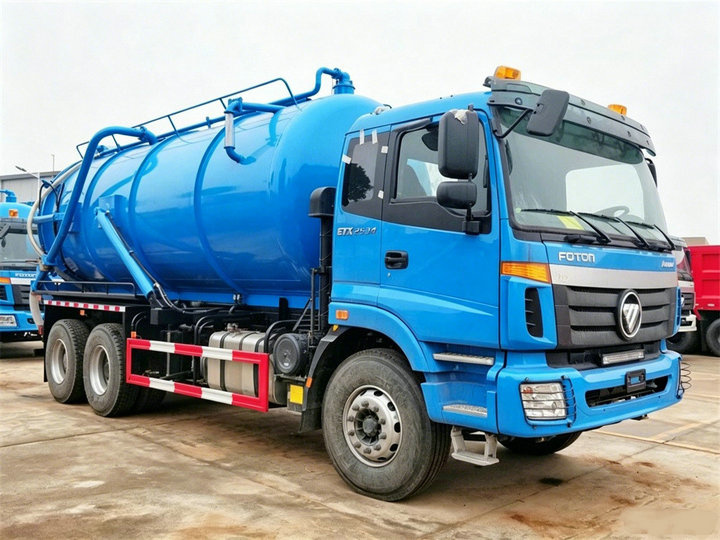 Foton Sewage Disposal Vacuum Septic Tanker Truck 20 CBM (1) Foton Sewage Disposal Vacuum Septic Tanker Truck 20 CBM (1)