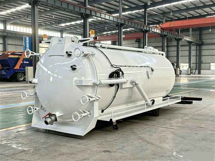 10000L Vacuum Truck Tanker Body Kit (8) 10000L Vacuum Truck Tanker Body Kit (8)
