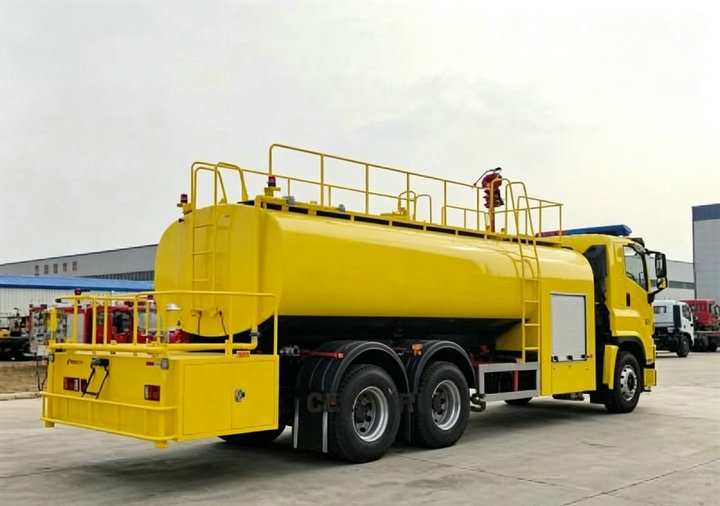 Isuzu VC61 water fire tender truck (7) Isuzu VC61 water fire tender truck (7)