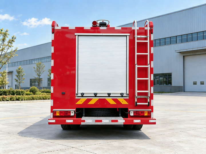 HOWO 6000L Water Tank Fire Trucks (8) HOWO 6000L Water Tank Fire Trucks (8)