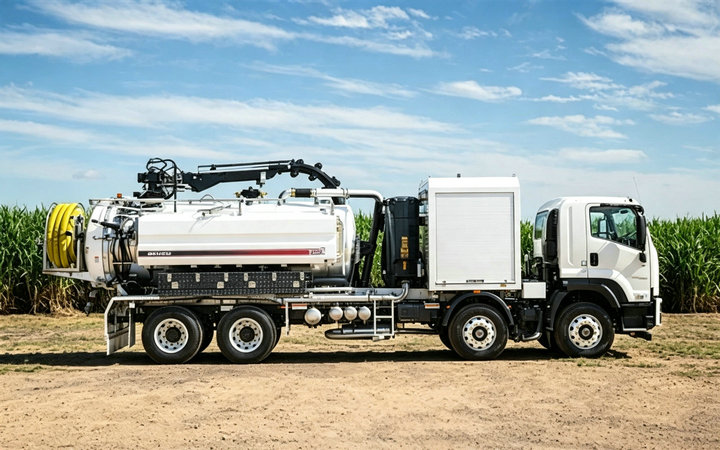Isuzu Combination Sewer Vacuum Jetter Trucks (6) Isuzu Combination Sewer Vacuum Jetter Trucks (6)