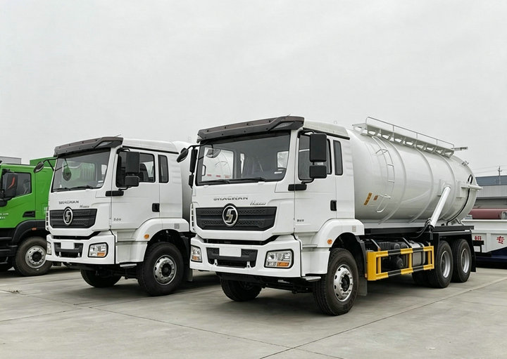 Shacman 20T Sewer Suction Vacuum Cesspit Emptier Tank Truck (20) Shacman 20T Sewer Suction Vacuum Cesspit Emptier Tank Truck (20)