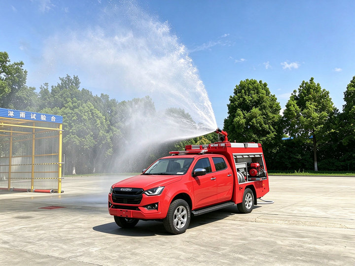 ISUZU AWD 4x4 Drive Emergency Fire Pickup (5) ISUZU AWD 4x4 Drive Emergency Fire Pickup (5)