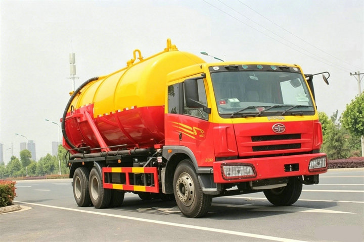 FAW Cesspool Vacuum Septic Tanker Truck 22 CBM (5) FAW Cesspool Vacuum Septic Tanker Truck 22 CBM (5)