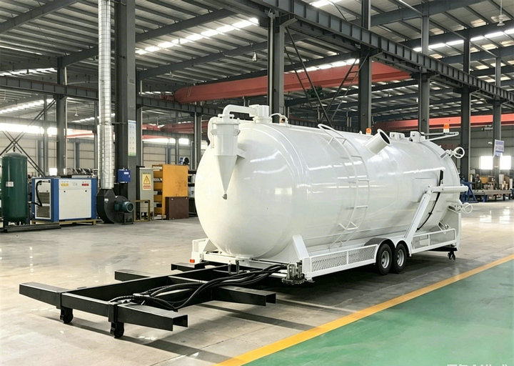 10000L Vacuum Truck Tanker Body Kit (6) 10000L Vacuum Truck Tanker Body Kit (6)