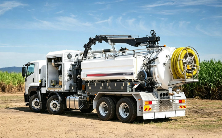 Isuzu Combination Sewer Vacuum Jetter Trucks (3) Isuzu Combination Sewer Vacuum Jetter Trucks (3)