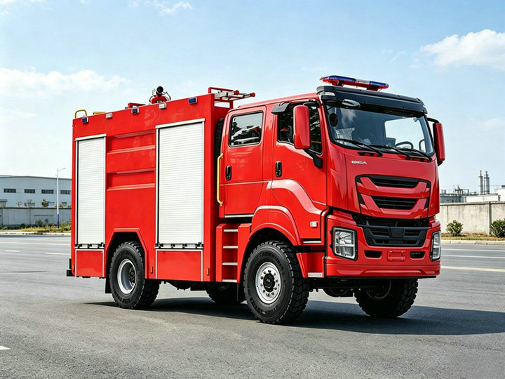 ISUZU 4X4 Foam Fire Truck 300 HP (16) ISUZU 4X4 Foam Fire Truck 300 HP (16)
