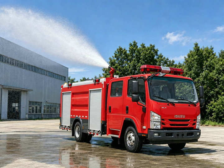 ISUZU 4x2 Compact Urban Rapid (Fast Quick) Attack Fire Truck (6) ISUZU 4x2 Compact Urban Rapid (Fast Quick) Attack Fire Truck (6)