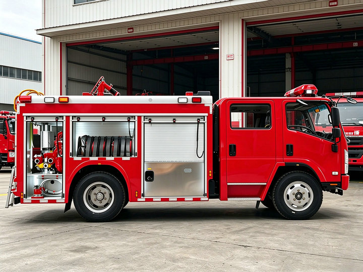 ISUZU NPR Foam Fire Truck 3500L (13) ISUZU NPR Foam Fire Truck 3500L (13)