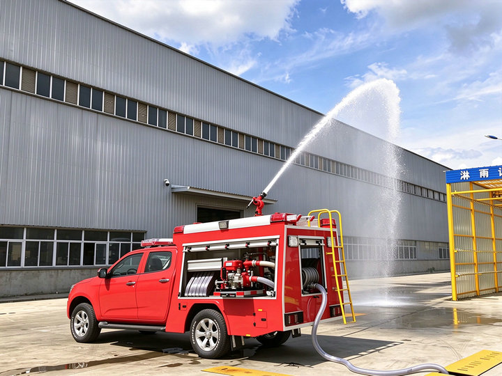 ISUZU AWD 4x4 Drive Emergency Fire Pickup (9) ISUZU AWD 4x4 Drive Emergency Fire Pickup (9)