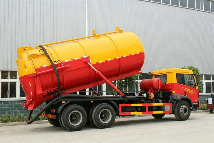 FAW Cesspool Vacuum Septic Tanker Truck 22 CBM (6) FAW Cesspool Vacuum Septic Tanker Truck 22 CBM (6)