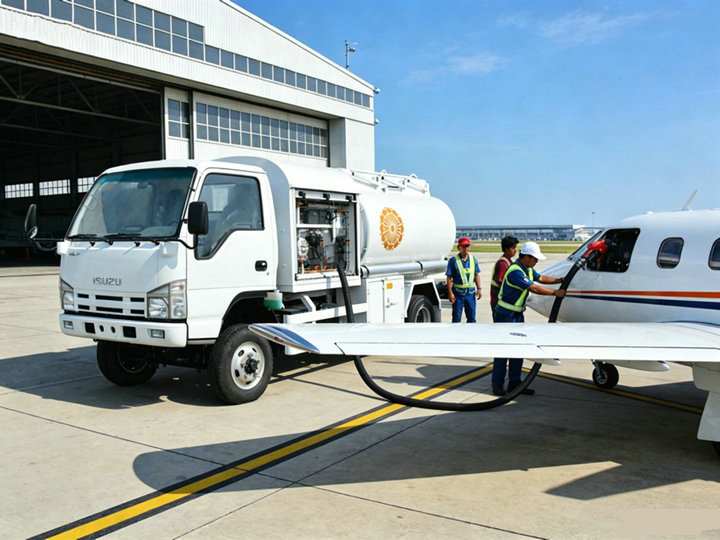 ISUZU 5000Liters Aircraft Refueler Tanker Trucks (18) ISUZU 5000Liters Aircraft Refueler Tanker Trucks (18)