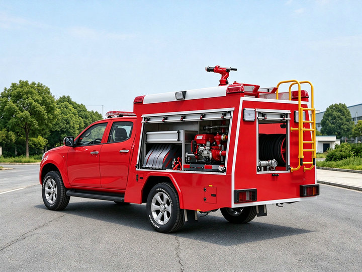 ISUZU AWD 4x4 Drive Emergency Fire Pickup (12) ISUZU AWD 4x4 Drive Emergency Fire Pickup (12)
