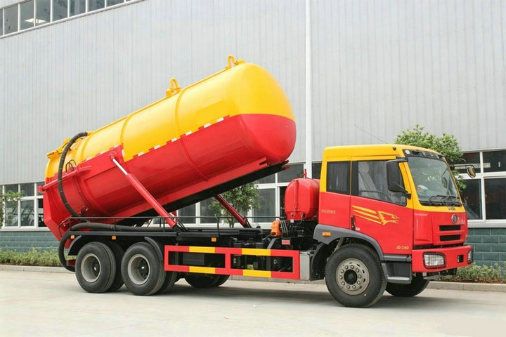 FAW Cesspool Vacuum Septic Tanker Truck 22 CBM (4) FAW Cesspool Vacuum Septic Tanker Truck 22 CBM (4)