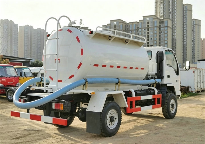 Isuzu 4x4 Off Road Septic Sewage Vacuum Tanker Truck (11) Isuzu 4x4 Off Road Septic Sewage Vacuum Tanker Truck (11)