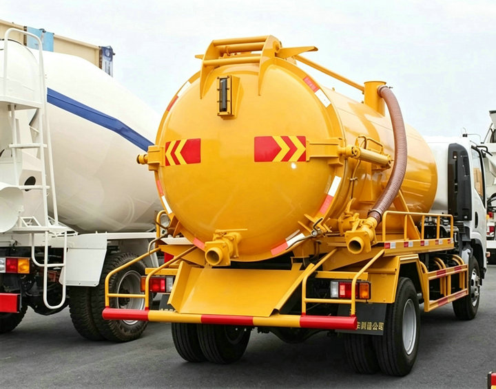 ISUZU 10KL Sewage Suction vacuum Trucks (4) ISUZU 10KL Sewage Suction vacuum Trucks (4)