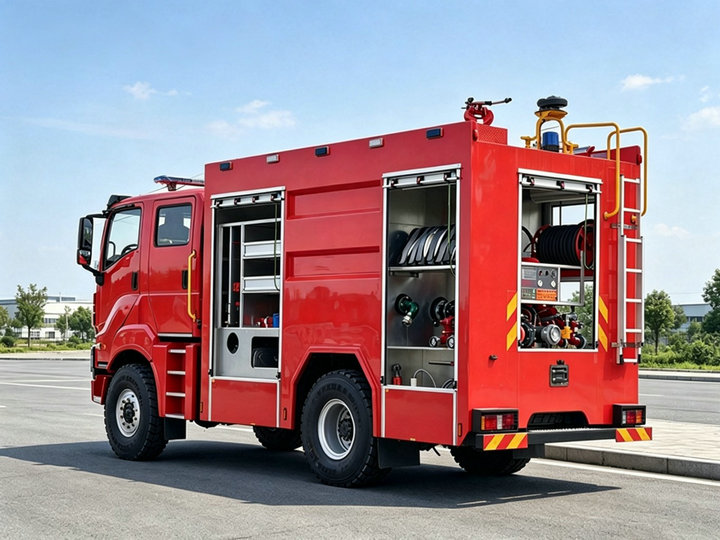 ISUZU 4X4 Foam Fire Truck 300 HP (15) ISUZU 4X4 Foam Fire Truck 300 HP (15)