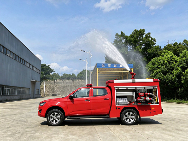 ISUZU AWD 4x4 Drive Emergency Fire Pickup (8) ISUZU AWD 4x4 Drive Emergency Fire Pickup (8)