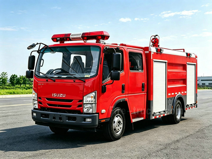 ISUZU 4x2 Compact Urban Rapid (Fast Quick) Attack Fire Truck (1) ISUZU 4x2 Compact Urban Rapid (Fast Quick) Attack Fire Truck (1)