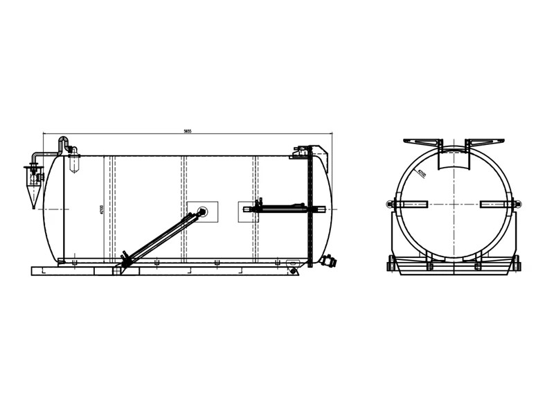 10000L Vacuum Truck Tanker Body Kit (1) 10000L Vacuum Truck Tanker Body Kit (1)