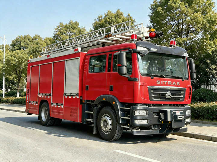 SITRAK HOWO 18M Fire Engine Ladder Trucks (7) SITRAK HOWO 18M Fire Engine Ladder Trucks (7)