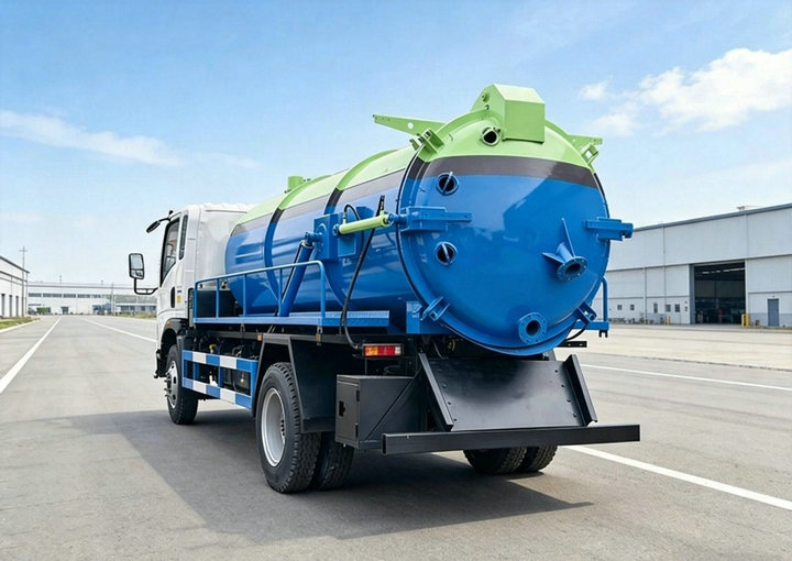 HOWO 8000L Sludge Vacuum Super Sucker Trucks (12) HOWO 8000L Sludge Vacuum Super Sucker Trucks (12)