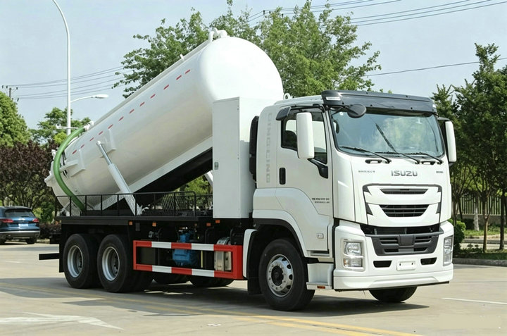 Isuzu GIGA 6x4 20000L Vacuum Suction Septic Truck (4) Isuzu GIGA 6x4 20000L Vacuum Suction Septic Truck (4)