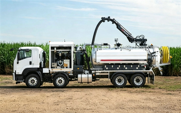 Isuzu Combination Sewer Vacuum Jetter Trucks (10) Isuzu Combination Sewer Vacuum Jetter Trucks (10)