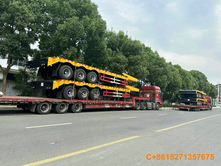 low bed Trailer 60 tons BPW Axles 3m wide (20) low bed Trailer 60 tons BPW Axles 3m wide (20)