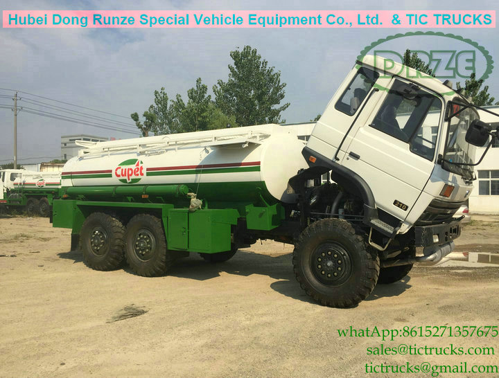 12sets 6x6 AWD refuel tanker truck -jet refuelling vechicle Export To Cuba 