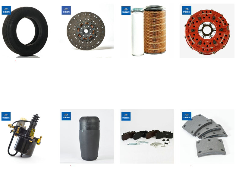 7 packages Yutong bus ZK6121HQ parts export to NIGER price list