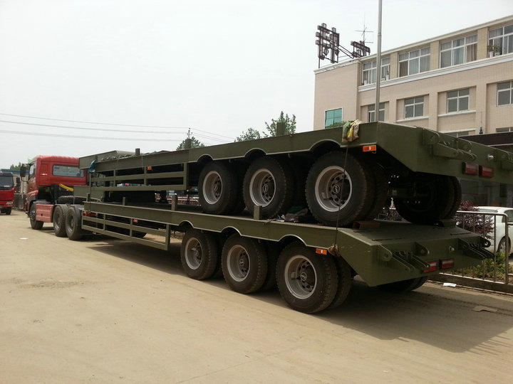 2 sets Low bed semi-trailer 6 sets Dump semi-trailer to GHANA price