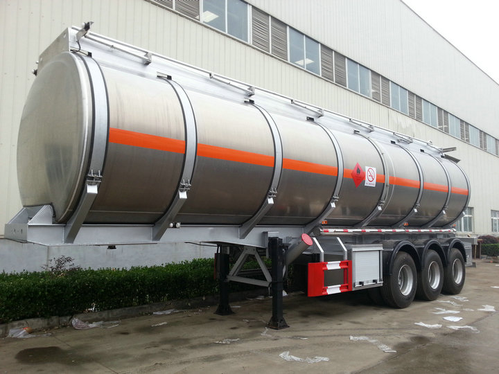 5 sets Aluminum alloy tank trailers to GHANA price CIF TEMA