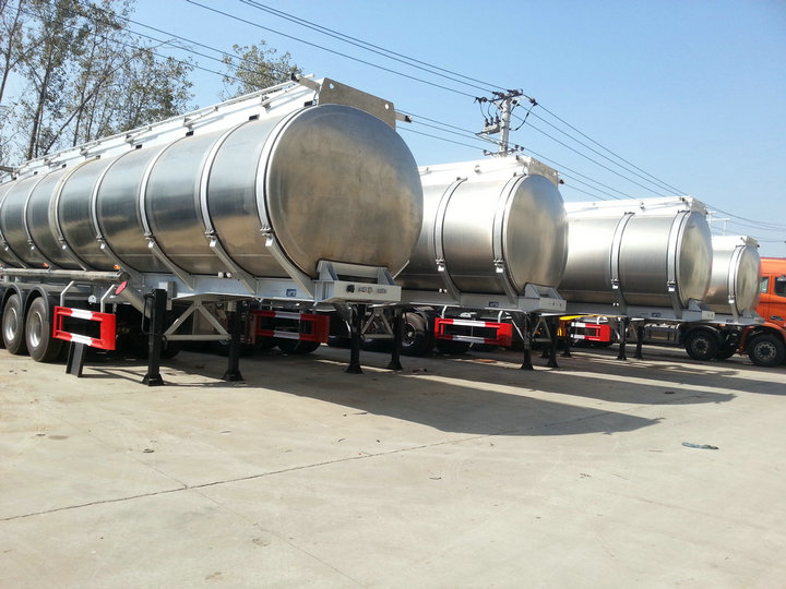 5 sets Aluminum alloy OIL TANKER SEMI-TRAILERS to GHANA price