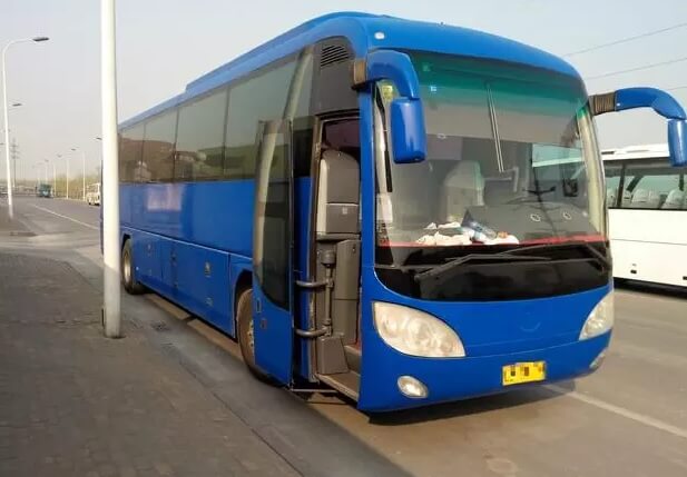 Second hand Yutong Bus ZK6120HP export to Africa TEMA port price