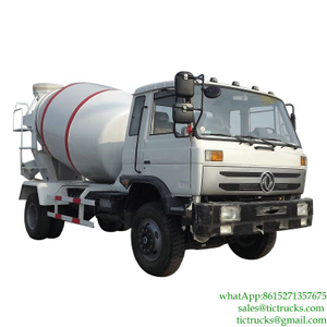 6m3 190HP DongFeng 4x2 Truck Mixer Euro 3,5,6