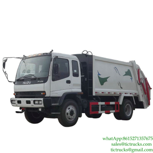 12m3 4x2 240hp ISUZU Waste Management Garbage Truck