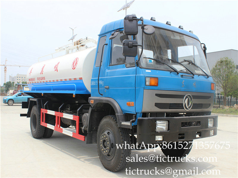Sewage Suction Truck Septic Tank Truck ,Cesspit Emptier Vacuum Truck 9000L- Euro 3 6