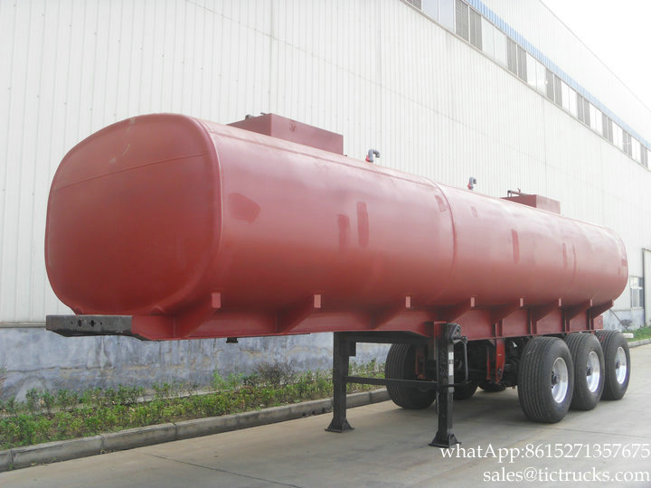 Chemical Transport Hydrochloric Acid Phosphoric Acid Sulfuric Acid Tanks Truck Trailer Plastic Lining Factory Sa