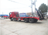 Flatbed Truck FAW 8x4 Flatbed Truck for Loading Excavator