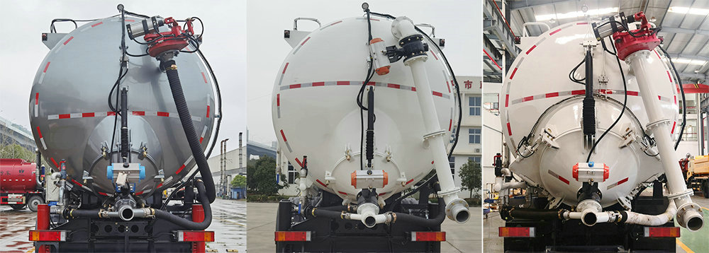 Vacuum Dry Dust or Powder Industrial Tank Trucks (9)