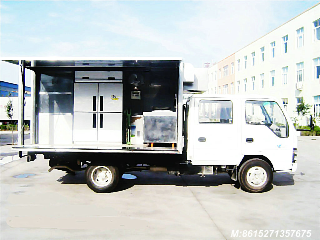 ISUZU Mobile Cooking Truck Customization