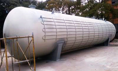Liquid Gas Storage Tank Cryogenic LNG Tank ~100m3