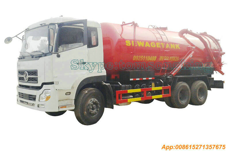 20000L Vacuum Tanker Truck Septik Truck EURO 3 6