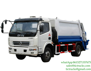 6m3 waste compactor truck