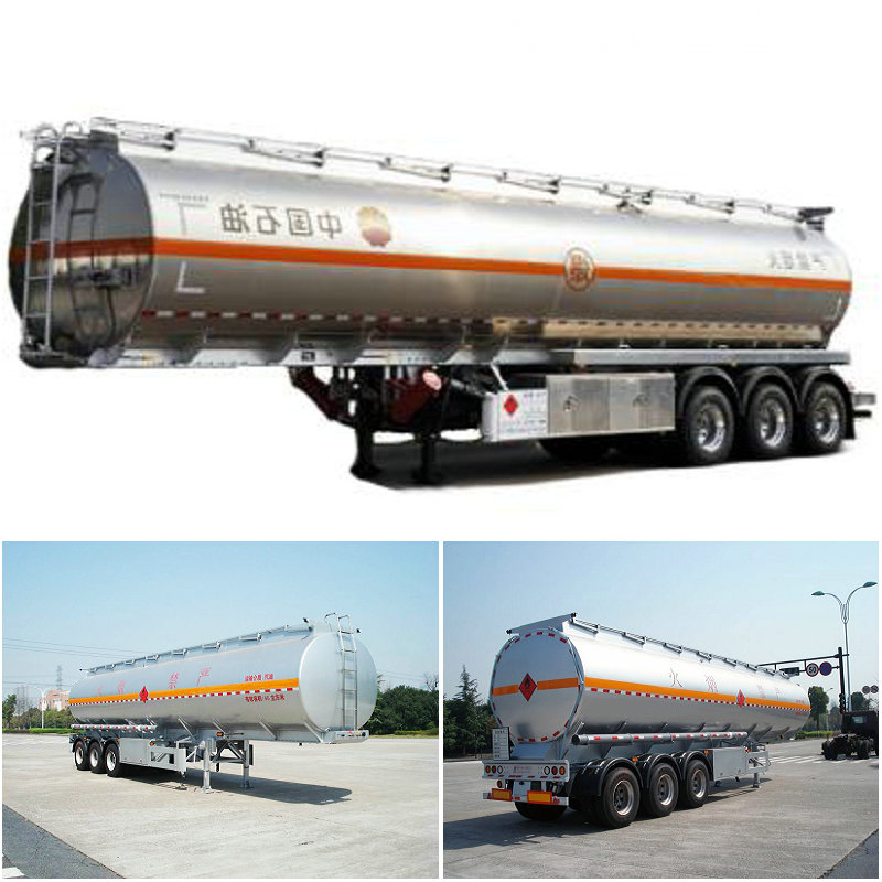 Aviation Fuel Aluminum Tanker Trailer- 45000L
